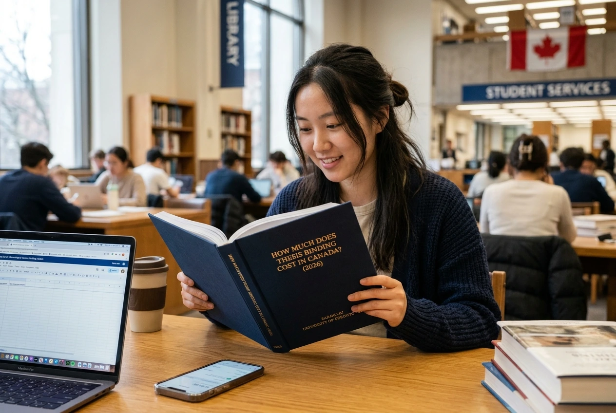 How Much Does Thesis Binding Cost in Canada? (2026)